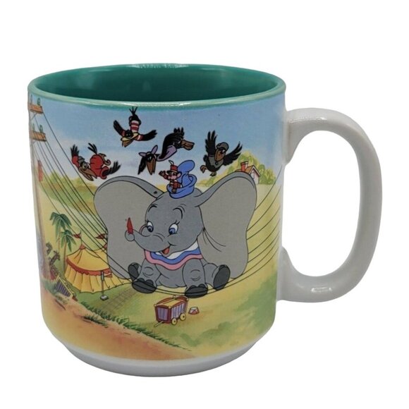 Disney Animated Dumbo Mug 1941 Circus Train Exclusive Theme Parks Classics VTG - Picture 1 of 10